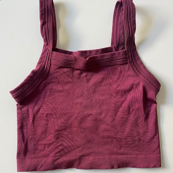 Out From Under Crop Rib Top S - Picture 1 of 6